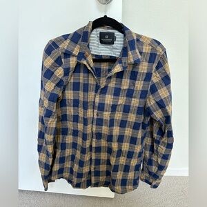 Scotch & Soda Plaid Shirt, size Medium